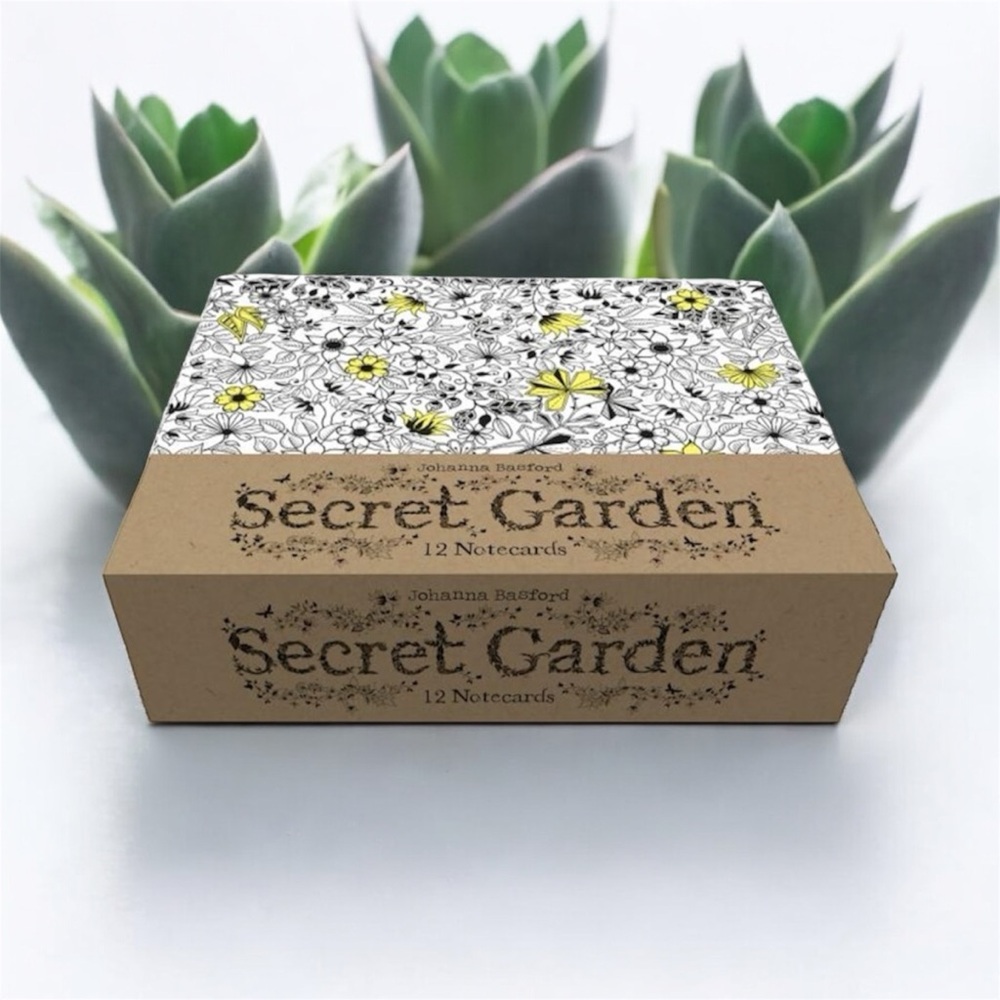 Secret Garden Notecards Set by Johanna Basford